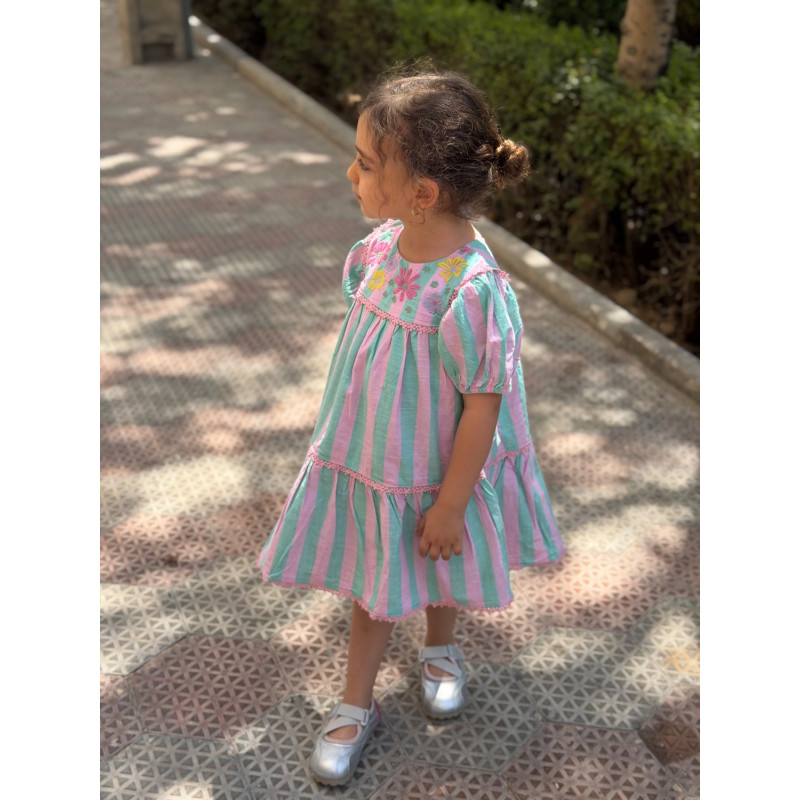پیراهن رنگینک وارداتی